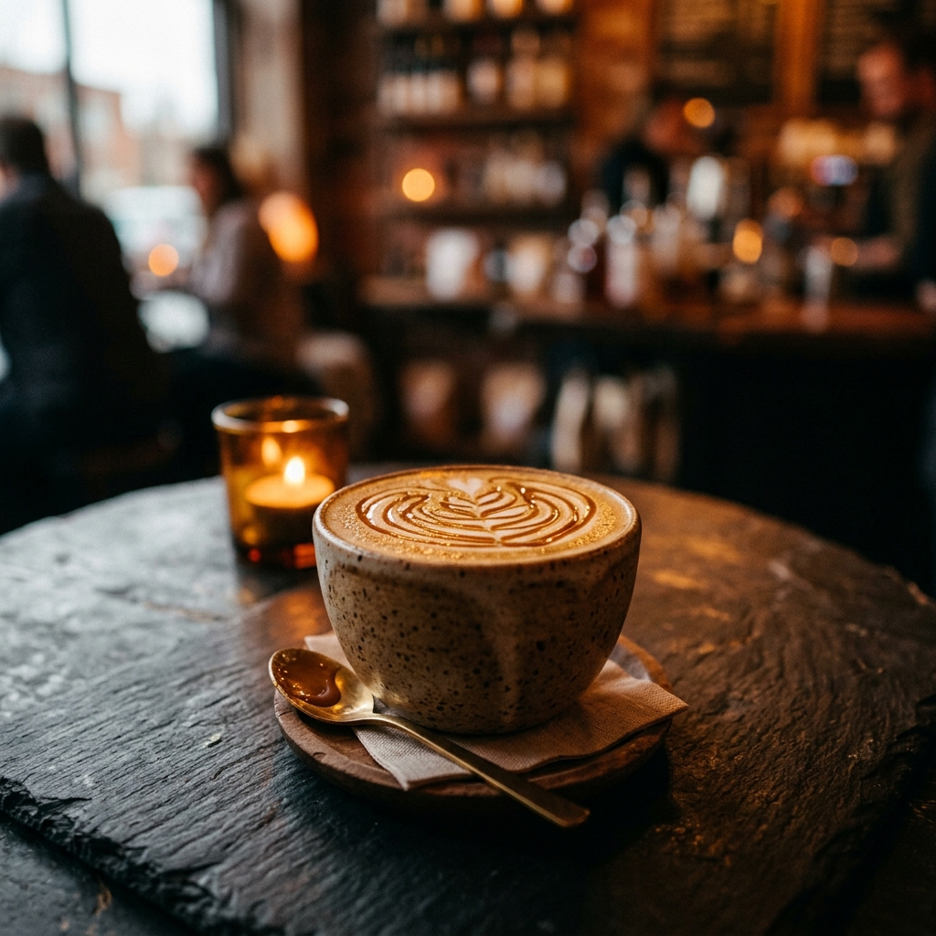 The Golden Hour Latte